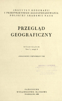 Przegląd Geograficzny T. 50 z. 4 (1978)