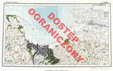Przeglądowa mapa hydrograficzna Polski : 1:500 000. Ark. Gdańsk