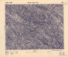 A 52 B 35 Dydjowa i Zempl. Rusk&aacute; 4369 : podziałka 1:100.000