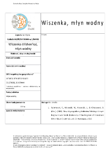 Wiszenka (Vishen'ka), młyn wodny