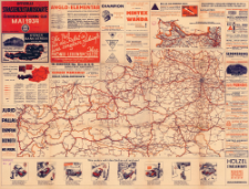 Offizielle Strassenzustandskarte des &Ouml;sterreichischen Touring-Club : Mai 1934