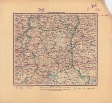 Wilno, Mińsk, Grodno, Słonim. E. : podziałka 1:750.000