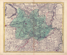 Carte De L'Ev&ecirc;ch&eacute; De Paderborn avec une Partie de Westphalie, du Princip. de Waldeck du Landgraviat de Hesse-Cassel, du Duch&eacute; de Brounsvic de l'Abb: de Corvey et du Comt&eacute; de Lippe