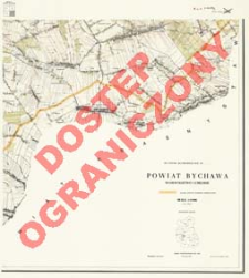 Powiat Bychawa : wojew&oacute;dztwo lubelskie : skala 1:25 000