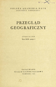 Przegląd Geograficzny T. 26 z. 2 (1954)