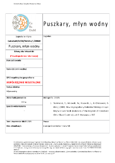 Puszkary, młyn wodny