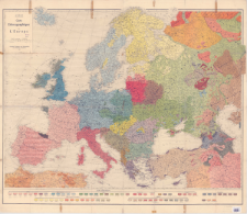 Carte ethnographique de l'Europe