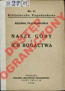 Nasze g&oacute;ry i ich bogactwa