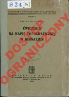 Ćwiczenia na mapie topograficznej w gimnazjum