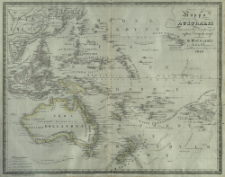 Mappa Australii ułozona [!] według naylepszych wydań Jeograficznych