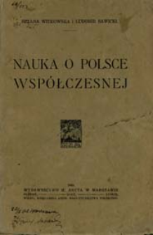 Nauka o Polsce wsp&oacute;łczesnej