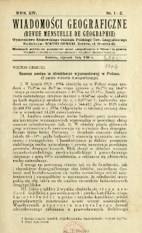 Wiadomości Geograficzne R. 14 z. 1-2 (1936)