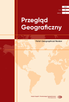 Przegląd Geograficzny T. 93 z. 2 (2021), Spis treści