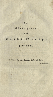 Kurze historisch- geographisch- statistische Beschreibung von dem k&ouml;niglich-preussischen Herzogthume Vor- und Hinter- Pommern