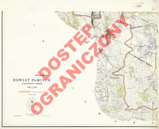Powiat Parczew : wojew&oacute;dztwo lubelskie : skala 1:25 000