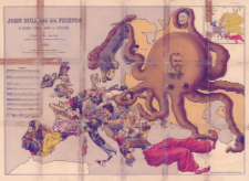 John Bull and his friends : a serio-comic map of Europe
