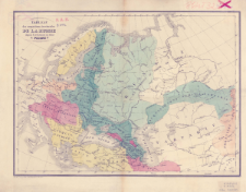 Tableau des acquisitions territoriales de la Russie depui l'av&egrave;nement au tr&ocirc;ne de Pierre Ir.