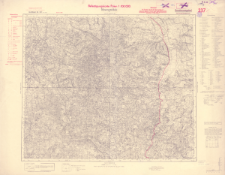 Befestigunskarte Polen 1:100 000. 337, Nowogr&oacute;dek