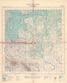 Międzynarodowa og&oacute;lna mapa lotnicza. B-6 Polska