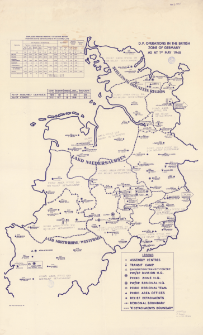 D.P. Operations in the Britisch zone of Germany as at 1st may 1948