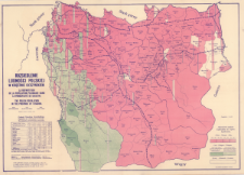 Rozsiedlenie ludności polskiej w Księstwie Cieszyńskiem = La repartition de la population Polonaise dans la principaut&eacute; de Cieszyn = The Polish population in the province of Teschen