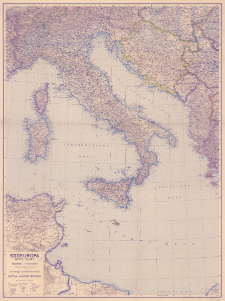 S&uuml;deuropa : mittl. Blatt : Ma&szlig;stab 1:1 500 000 : Grundlage: Stielers Handatlas