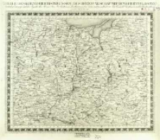 Charte von Mitteleuropa in 64 Sectionen. 13, Theile des Koenigreichs Preussen u. des Herz. Warschau mit dem Gebiethe v. Danzig