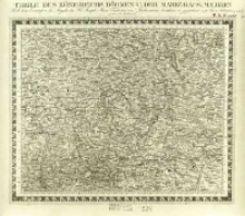 Charte von Mitteleuropa in 64 Sectionen. 36, Theile des K&ouml;nigreichs B&ouml;hmen u. der Markgrafs. Maehren
