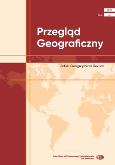 Przewozy pasażerskie w regionalnym systemie transportu kolejowego w wojew&oacute;dztwie dolnośląskim w 2018 r. = Spatial distribution of passenger flows in a regional system of rail transport. A case study involving Poland&rsquo;s Dolnośląskie Voivodeship