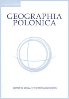 Geographia Polonica Vol. 95 No. 1 (2022), Contents