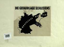 Die Gefahrlage Schlesiens