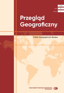 Przegląd Geograficzny T. 94 z. 4 (2022), Spis treści