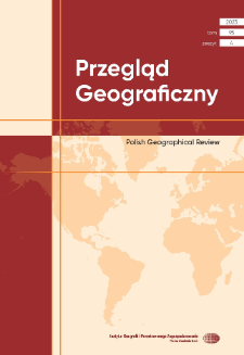 Przegląd Geograficzny T. 95 z. 4 (2023), Spis treści