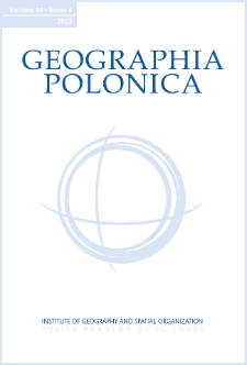 Geographia Polonica Vol. 96 No. 4 (2023), Contents
