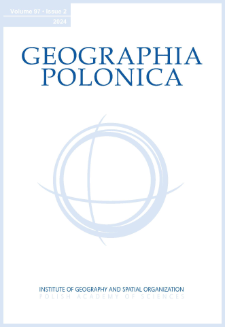 Geographia Polonica Vol. 97 No. 2 (2024), Contents