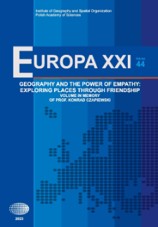 Europa XXI 44 (2023), Contents