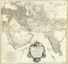 Erster Theil Der Karte Von Asien Welche Die T&uuml;rkei. Arabien, Persien Indien Diesseits Des Ganges Und Einen Theil Der Tatarei enth&auml;lt