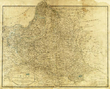 Charte von Polen in der dermahligen Eintheilung nach den Beschl&uuml;ssen im Jahre 1815 nebst den &uuml;brigen Russischen Besitzungen, dem Preussischen Grosherzogthum Posen, der Republik Krakau und dem K&ouml;nigreiche Galizien