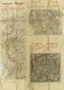 Zachodnie granice Niemiec ; Szlezwig ; Obszar Zagłębia Saary = Frontieres occidentales de l'Allemagne ; Slesvig ; Territoire du Basin de la Sarre