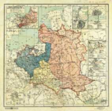 Polska w dobie rozbior&oacute;w 1770-1795 : podziałka 1:6 000 000