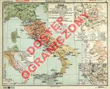 Italja za Rzeczypospolitej : podziałka 1:4 000 000