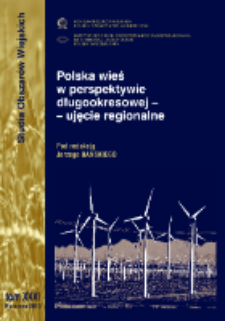 Polska wieś w perspektywie długookresowej - ujęcie regionalne = Polish countryside in a long-term time perspective - regional approach