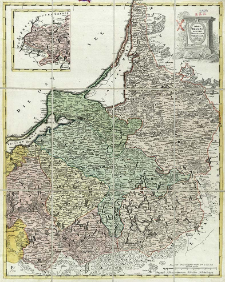 Tabula Regni Borussiae, Borussiam Orientalem exhibens MDCCLXXV