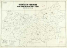 Wojew&oacute;dztwo krakowskie : podział administracyjny na gminy i powiaty : według stanu z dnia 1 VIII. 1934