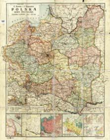 Polska : mapa polityczna