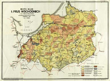 Mapa gleb b. Prus Wschodnich