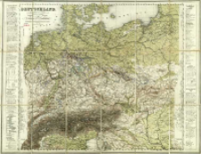 Deutschland im Maa&szlig;s&szlig;tabe von 1:2 200 000
