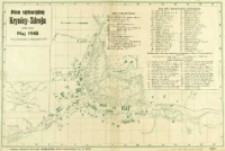 Plan sytuacyjny Krynicy-Zdroju według stanu maj 1948
