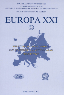 Europa XXI 22 (2012), Contents
