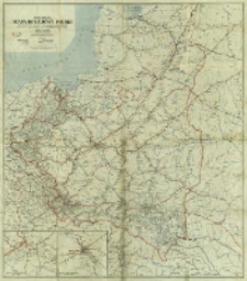 Specjalna mapa kolejowa Polski : z wyszczeg&oacute;lnieniem wszystkich linij kolejowych szerokotorowych, dwutorowych, jednotorowych oraz wszystkich bez wyjątku stacyj